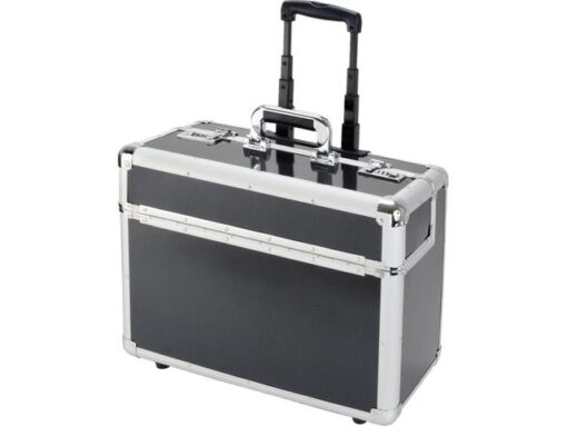 Pilotenkoffer Alumaxx C-2 aluminium zilver-carbon