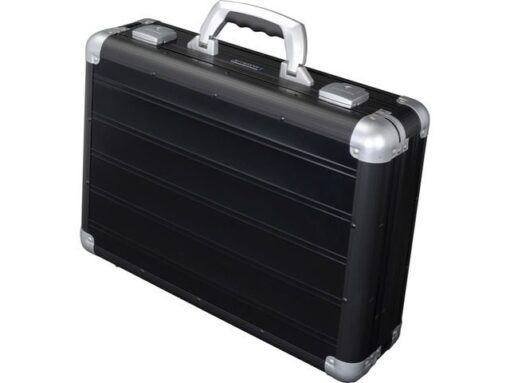 Laptop koffer Alumaxx VENTURE aluminium zwart mat