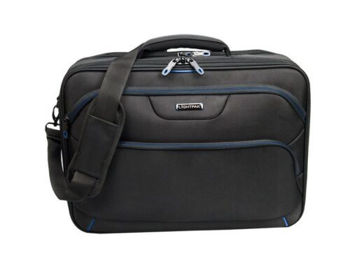 Lightpack Laptoptas Lightpak LIMA zwart polyester.
