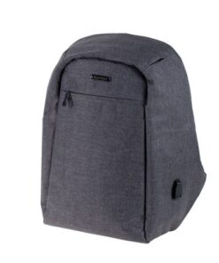 Lightpack Rugzak Lightpak SAFEBAG grijs polyester