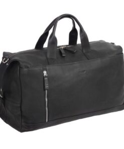 Weekendtas Alassio TORO. Zwart leer.