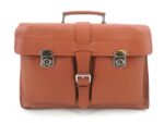 Juscha Schooltas bruin leder