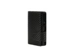 Pasjeshouder Clicksafe kunstleer carbon zwart RFID