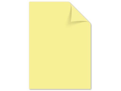 Kangaro KTC Papier Kangaro A4 160gr pastel geel pak 50 vel