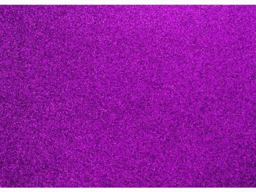 Kangaro KTC Glitterkarton Kangaro paars 50x70cm pak à 10 vel