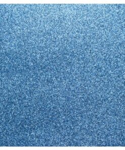 Kangaro KTC Glitterkarton Kangaro chroom blauw 50x70cm pak à 10 vel