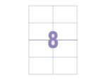 Kangaro KTC Etiket Kangaro ILK 105x74mm, doos à 100 vel, 8 etiketten    per A4 vel