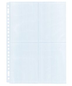 Kangaro KTC Fotoshowtas Kangaro A4 10x15cm verticaal 23-gaats PP krimp  á 10 stuks.