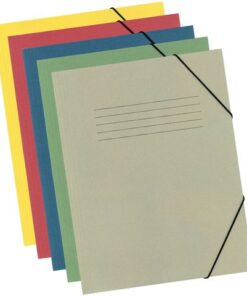 Kangaro KTC Elastomap Kangaro A4 300 grams, krimp à 5 stuks, assorti kleuren