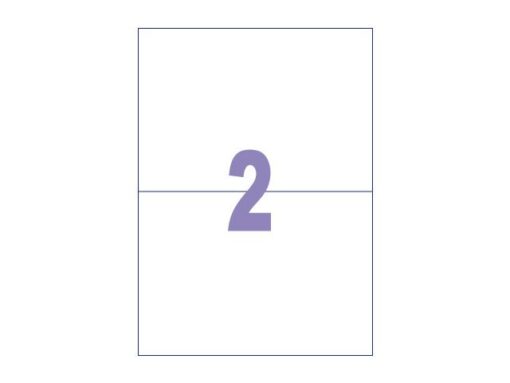 Kangaro KTC Etiket Kangaro ILK 210x148mm doos à 100 vel, 2 etiketten    per A4 vel