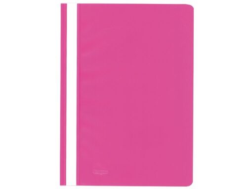 Kangaro KTC Snelhechtermap Kangaro A4 PP roze, krimp á 25 stuks
