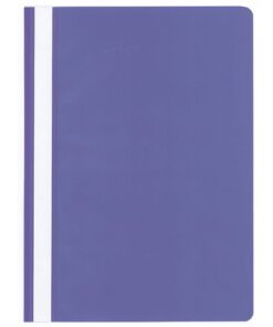 Kangaro KTC Snelhechtermap Kangaro A4 PP paars-violet, krimp á 25 stuks