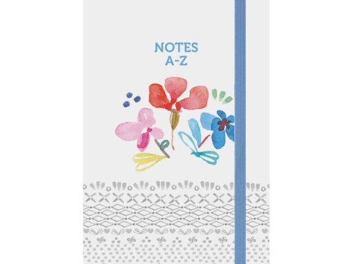 Kangaro KTC Notitieboek A-Z Flora Castle A5. Mia.