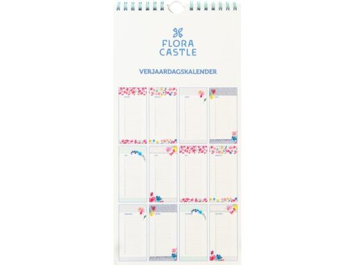 Kangaro KTC Verjaardagskalender Flora Castle
