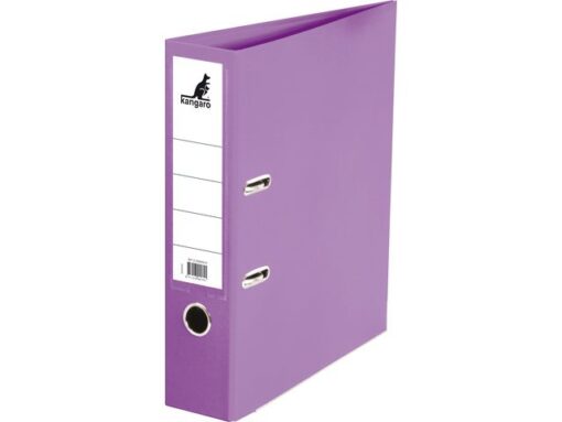 Kangaro KTC Ordner Kangaro A4 2 rings 75mm PP/ PP violet