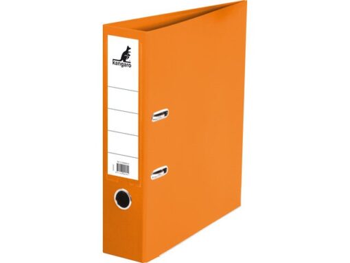 Kangaro KTC Ordner Kangaro A4 2 rings 75mm PP/ Papier oranje