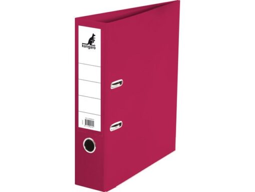 Kangaro KTC Ordner Kangaro A4 2 rings 75mm PP/ Papier bordeaux