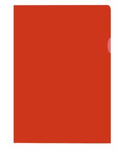 Kangaro KTC L-map Kangaro A4 PP 120 micron rood, 10 stuks