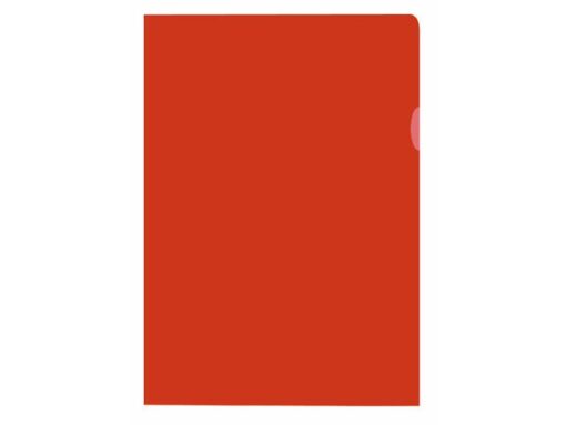 Kangaro KTC L-map Kangaro A4 PP 120 micron rood, 10 stuks