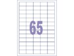 Kangaro KTC Etiket Kangaro ILK 38,1x21,2mm, doos à 25 vel, 65 etiketten per A4 vel
