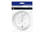Koershoekmeter Kangaro kunststof transparant diam. 126mm
