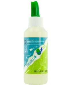 Kinderlijm Eco Kangaro 100 ml fles met lijmspatel groen