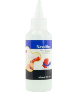 Navulfles Kangaro leeg recht model 100 ml LDPE helder