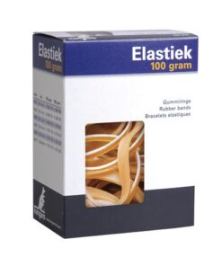 Kangaro KTC Elastiek Kangaro nr. 77 125x8,0mm 100 gram naturel