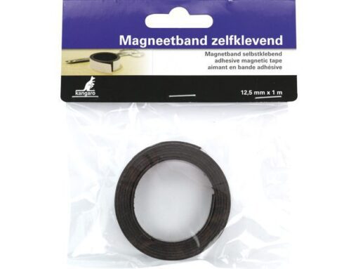 Magneetband Kangaro zelf-klevend 12,5mm x 1 meter