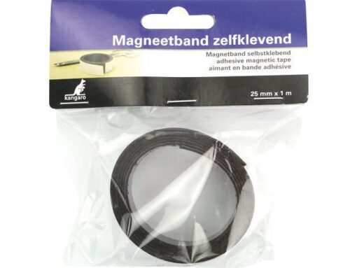 Magneetband Kangaro zelf-klevend 25mm x 1 meter