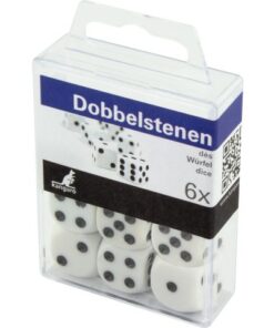 Dobbelstenen Kangaro, set van 6 stuks