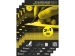Kangaro KTC Cursusblok Kangaro A4 ruit 4x8mm 90 grams 100 vel pak 4     stuks