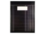 Boekhoudschrift Kangaro 40 bladzijden, 165x210mm zwart, 70  grams chloorvrij papier
