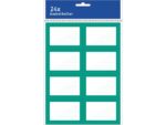 Kangaro KTC Boeketiket Kangaro 24 etiketten 3 vellen van 8 stuks groen