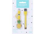 Kangaro KTC Kangaro Charging cable 2in1 micro USB & 8-pin Pineapple