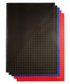 Kangaro KTC Schrift A4 80 blz geruit 10mm, krimp à 5 stuks