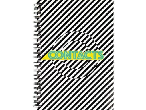 Kangaro KTC Adresboek Kangaro A5 hardcover, spiraal, 80 pagina's