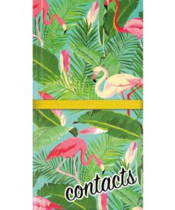 Kangaro KTC Adresboek Kangaro 9,5x18cm hardcover met elastieksluiting   80 pagina's