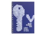 Kangaro KTC Wachtwoordenboek Kangaro blauw met 64 bladzijdes 105x147mm  spiraal
