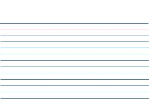Kangaro KTC Systeemkaart Kangaro 55x90mm lijn 190 grams pak a 100 vel