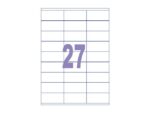 Kangaro KTC Etiket Kangaro ILK 70x32mm doos à 100 vel 27 etiketten per  A4 vel