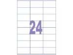 Kangaro KTC Etiket Kangaro ILK 70x36mm doos à 25 vel 24 etiketten per   A4 vel
