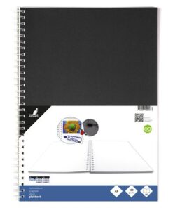 Plakboek Kangaro A3 120 grams 40 vel, voorkant zwart