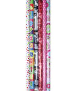 Kangaro KTC Cadeaupapier Kangaro budget assorti 1 rol van 70 x 200 cm