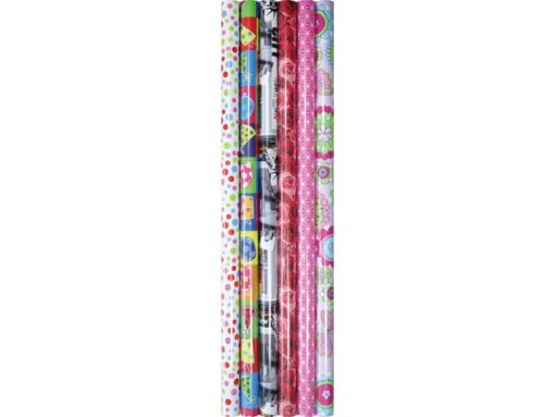 Kangaro KTC Cadeaupapier Kangaro budget assorti 1 rol van 70 x 200 cm