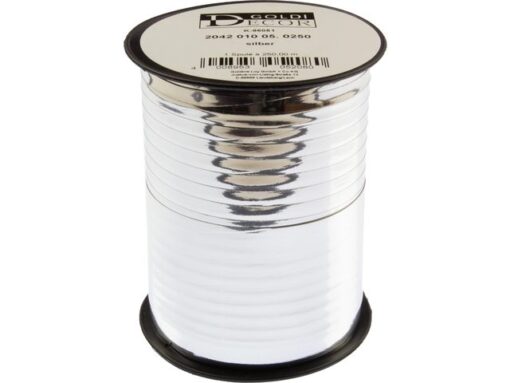 Kangaro Lint zilver op spoel 10mm x 250 meter op spoel