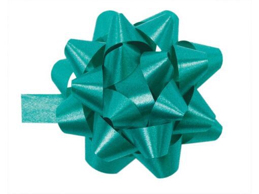 Rozetten polyband Kangaro 60mm groen 25 stuks in doos