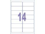 Kangaro KTC Etiket Kangaro ILK 99,1x38,1mm doos à 25 vel 14 etiketten   per A4 vel