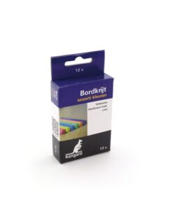 Kangaro KTC Bordkrijt Kangaro ass.kleuren 12 stuks