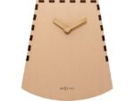 Tafelklok NeXtime Rocky 19.5x18x8.8 cm hout zalm